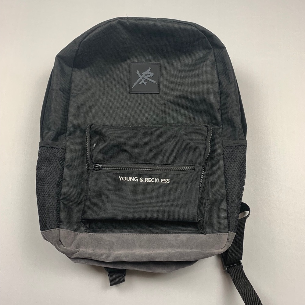 Young and reckless backpack